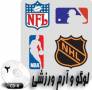مجموعه لوگو ها و آرم های ورزشی تیم های آمریکایی به صورت تصاویر برداری American Sports Vector Logos
