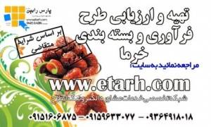 تهیه طرح توجیهی فرآوری خرما