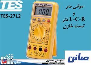 مولتی متر , LCR متر, مدل TES-2712 ,ساخت کمپانی TES