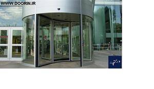 درب اتوماتیک گردان Revolving door