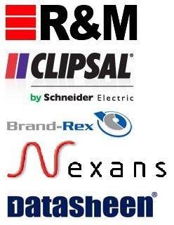 فروش کابل شبکه (R&M,CLIPSAL,BRANDREX,NEXANS,DATASHEEN)