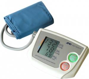 Digital gauge sphygmomanometer cuff.