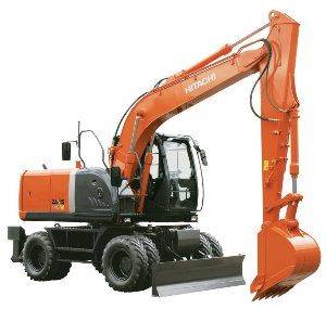 بیل هایی مکانیکی چرخ لاستیکی هیتاچی ژاپن HITACHI مدل 190-W