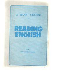 کتاب  A BASIC COURSE IN READING ENGLISH