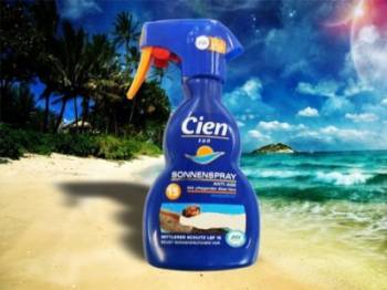 اسپری برنزه کننده CIEN spf15