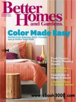 مجله و ژورنال جدید 2/2011 Better Homes & Gardens