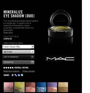 سایه چشم MAC Orginal