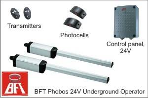 جک پارکینگ جک برقی BFT بی اف تی