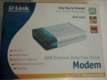 dialup external modem dlink dfm-562e serial port