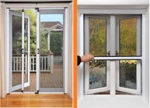 توری های رولینگ مناسب هر نوع پنجره upvc , آلومینیومی