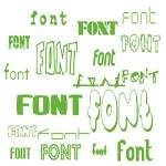 بسته فونت Font collection