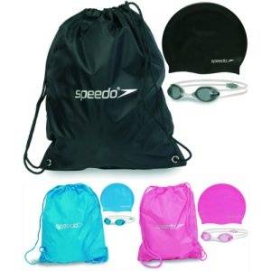 ست عینک،کلاه،کیف شنا speedo