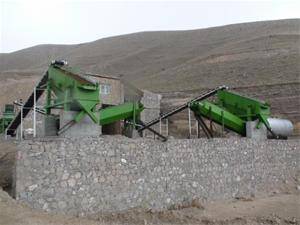 تجهیزات دانه بندی شن و ماسه(  Sand washing equipme