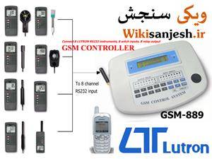 GSM کنترلر از راه دور GSM-889