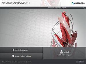 نرم افزار AutoCAD 2014 نسخه های 32 و 64 بیتی