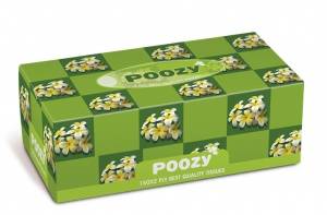 دستمال کاغذی 300 برگ پوزی poozy,pozzy