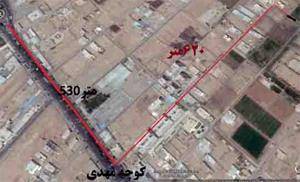 فروش زمین در یزد  واقع در انتهای بلوار جمهوری