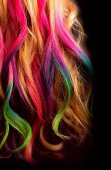 گچ رنگ مو هات هیوس hair chalk hot huez