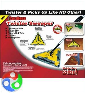 جارو برقی چرخشی twister sweeper