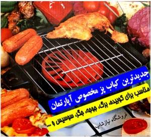 کباب پز خانگی بهترین وسیله پخت کباب در هر کجا