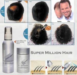 پرپشت کننده موSUPER MILLION HAIR+اسپری