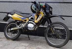 فروش موتور تریل KB200cc (رنگ زرد)