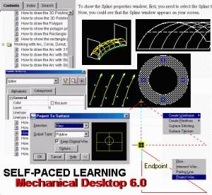 جزوه الکترونیکی آموزش Mechanical Desktop 6 به زبان ساده