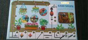 آبیاری قطره ای گلدان ها در منزل