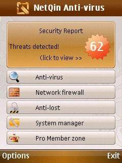آنتی ویروس 4 NetQin مخصوص موبایل