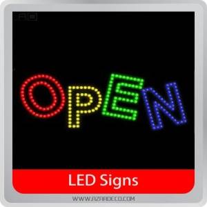 تابلوهای LED رومیزی ، دیواری(عمودی و افقی)