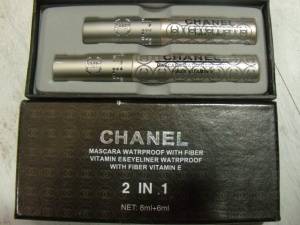 ست ریمل و خط چشم CHANEL نگین دار