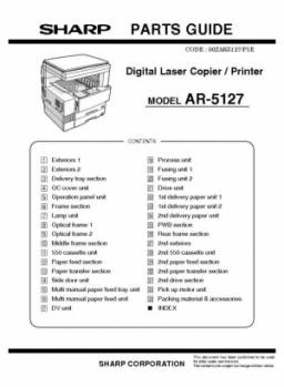 SERVICE MANUAL AR-5127