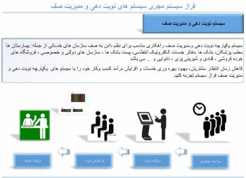 سیستم نوبت دهی و مدیریت صف