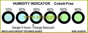 کارت نشانگر رطوبت