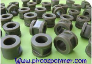 قطعات از چنس Silicone Viton PTFE POM