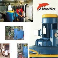 اسکرابر، واترجت، جاروی برقی نیمه صنعتی ، مکنده خاک Delfin