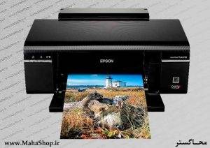 پرینتر Epson Stylus Photo P50 همراه با تانک جوهر Wox