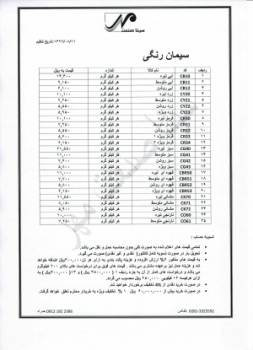 سیمان رنگی ساختمانی