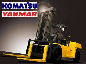 KOMATSU لوازم موتوری و پمپ انژکتور انواع لیفتراک های کوماتسو