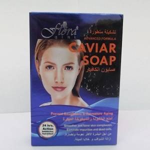 صابون جوان کننده پوست خاویار Flora اصل