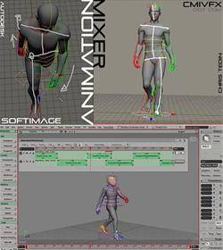 آموزش ساده سازی انیمیشن سازی Softimage