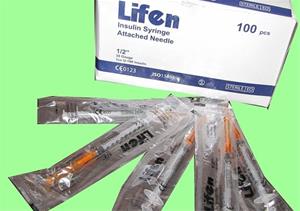 فروش سرنگ انسولین Lifen