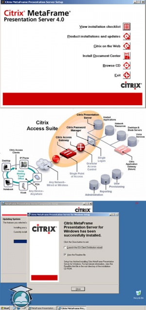 مدیریت مرکزی برنامه های مجازی شده به کمک Citrix MetaFrame Presentation Server 4.0