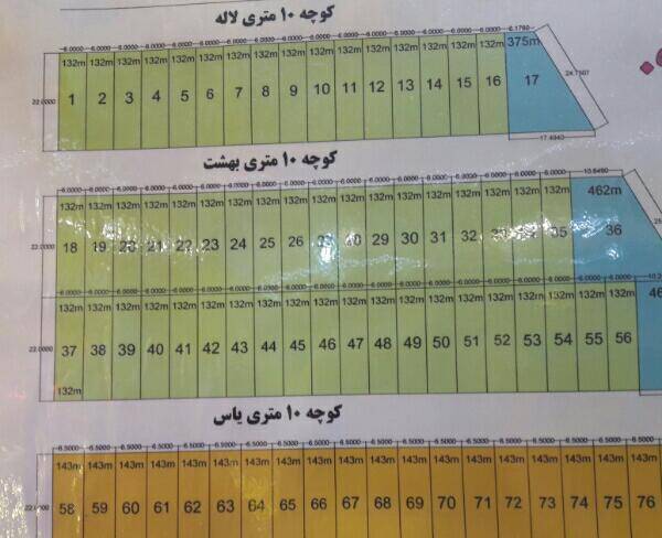 زمین فروشی ازپلاک 300