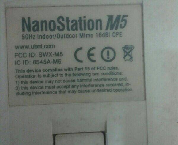 رادیو nano station m5