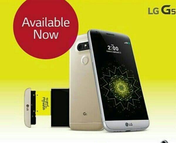 lg g5 با دوسال گارانتی مدیا پردازش