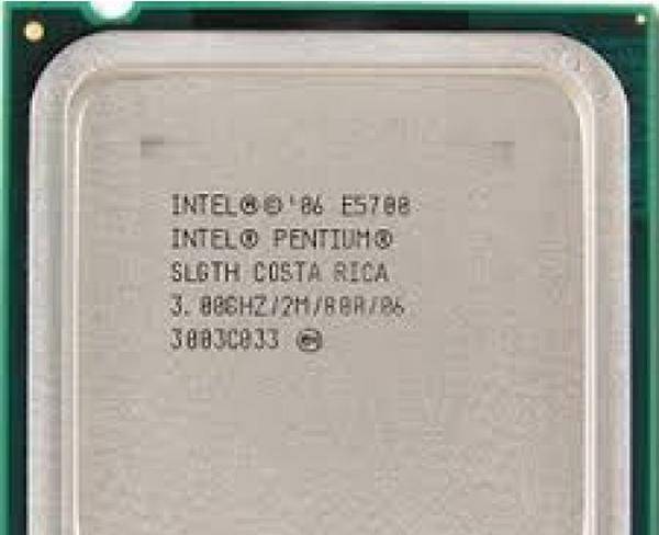 18 عدد CPU ٍٍE5700 core i2