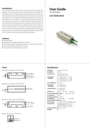 فروش Caspian CVC-R5IR ADSL2/2+ CO-Splitter