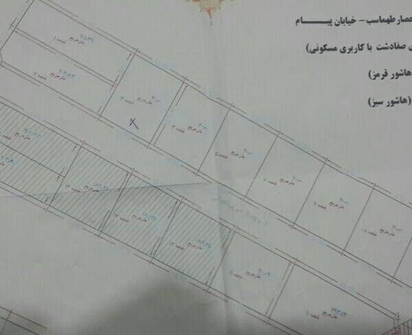 200 متر زمین معاوضه با ماشین