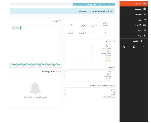 سیستم فروشگاه دهی رایگان یو بازار ( حرفه ...